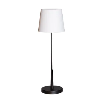 Lumi table lamp 68,5 cm - Matte black-white - By Rydéns