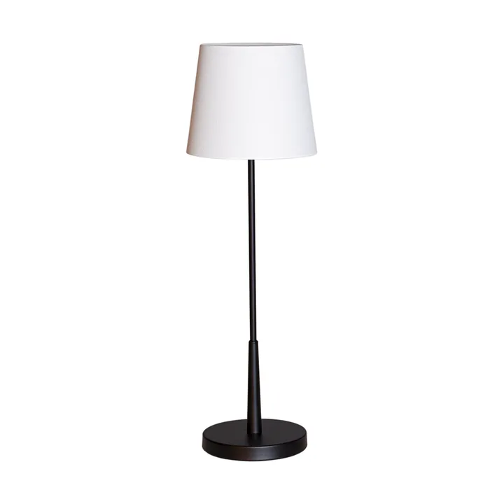 Lumi table lamp 68,5 cm - Matte black-white - By Rydéns