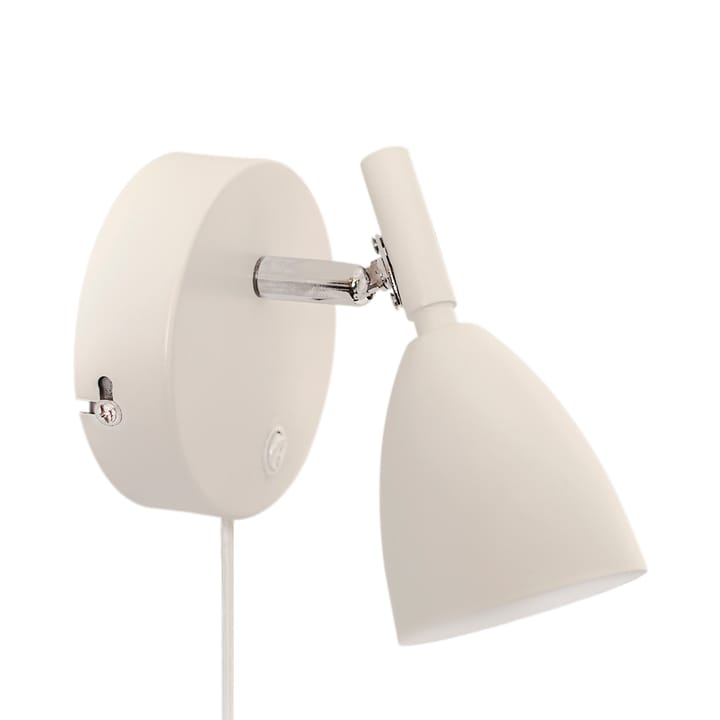 Luna wall lamp 1 - matte white - By Rydéns