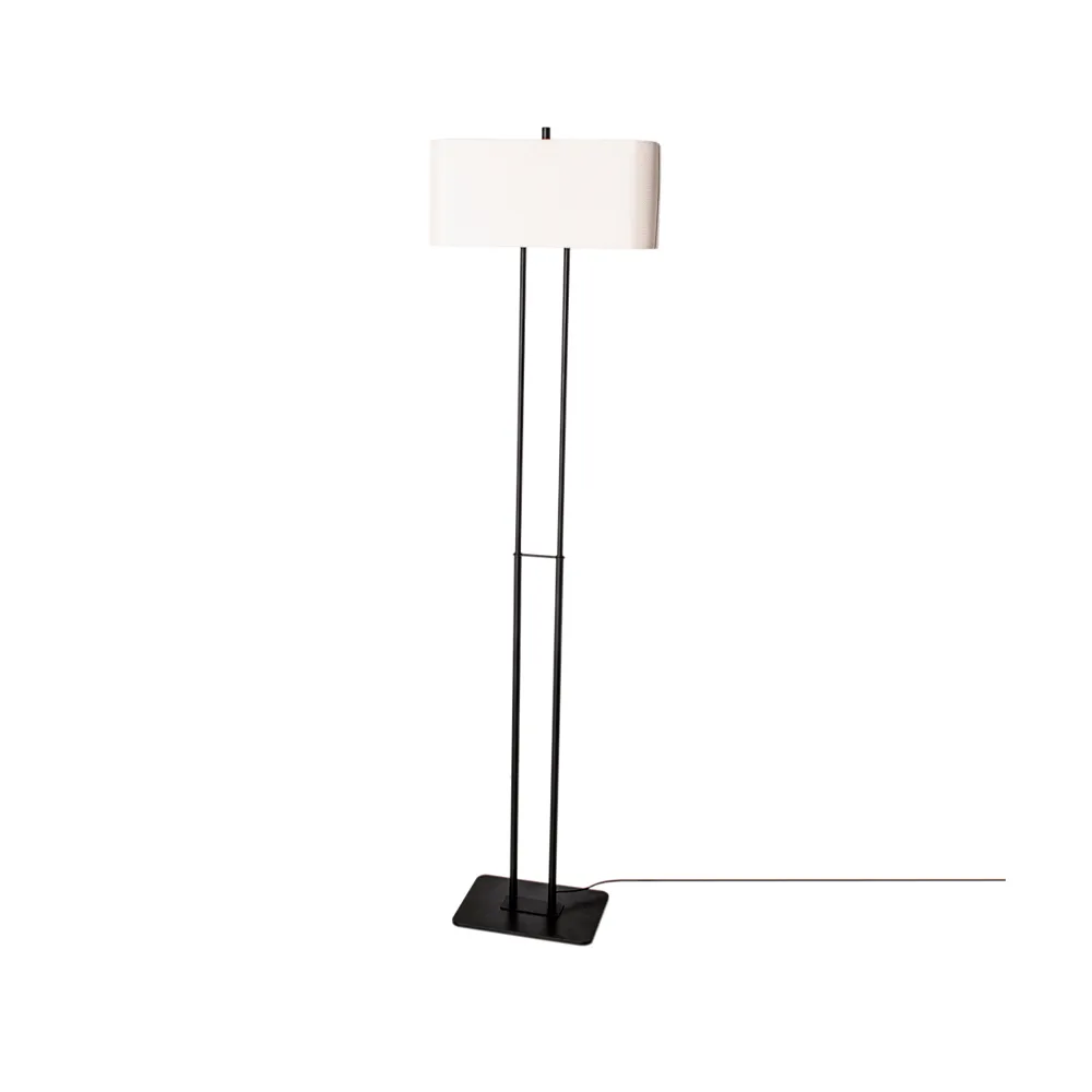 By Rydéns Luton floor lamp Black/white | Scandinavian Design | Floor lamps | Black