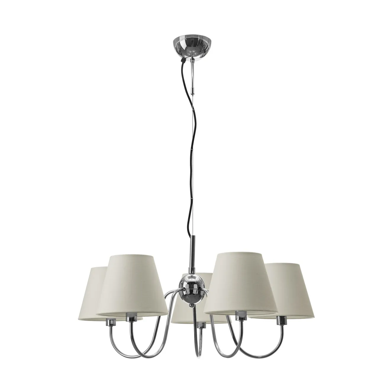 Lynx ceiling lamp, Chrome-white By Rydéns