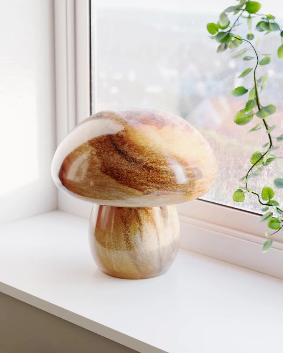 Mira Mushroom table lamp 30 cm, Nature By Rydéns