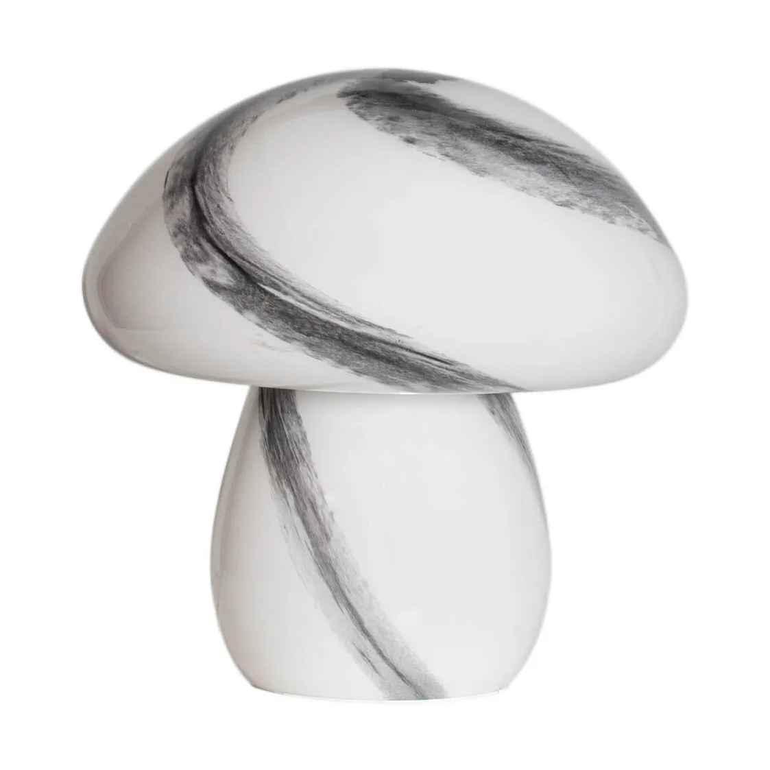By Rydéns Mira Mushroom table lamp 30 cm White-black