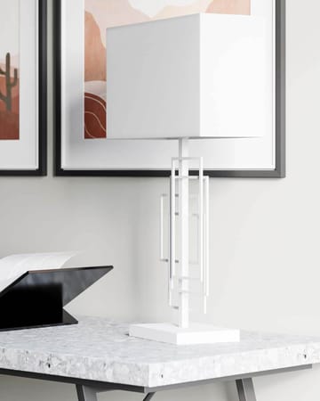 Paragon table lamp 69 cm - Matte white - By Rydéns