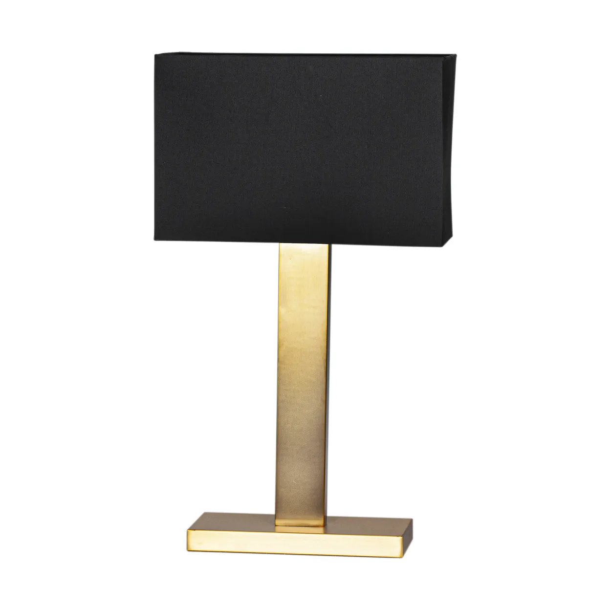 By Rydéns Prime table lamp 69 cm Brass-black shade | Scandinavian Design | Desk & table lamps | Black