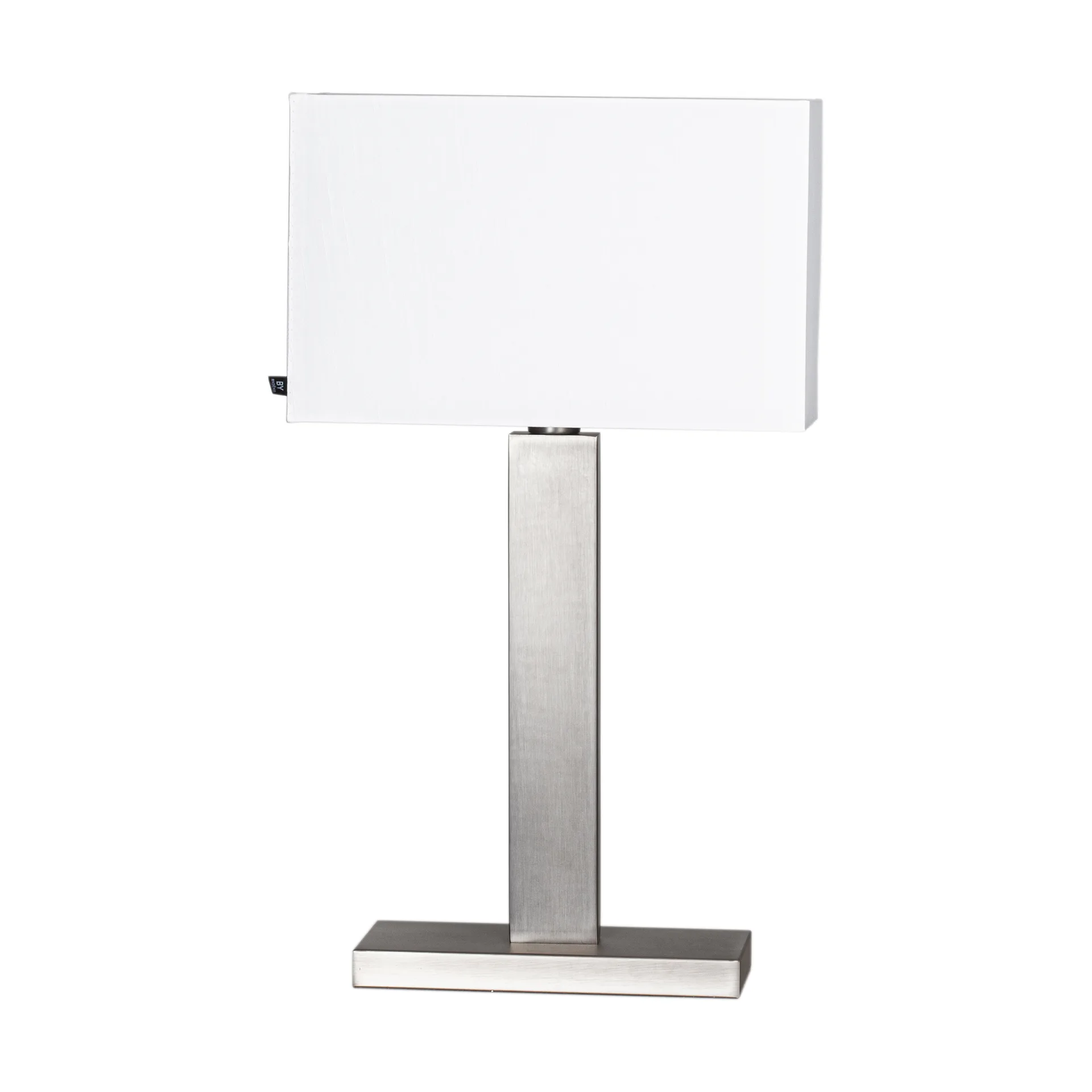 Prime table lamp 69 cm, Brushed steel-white screen By Rydéns