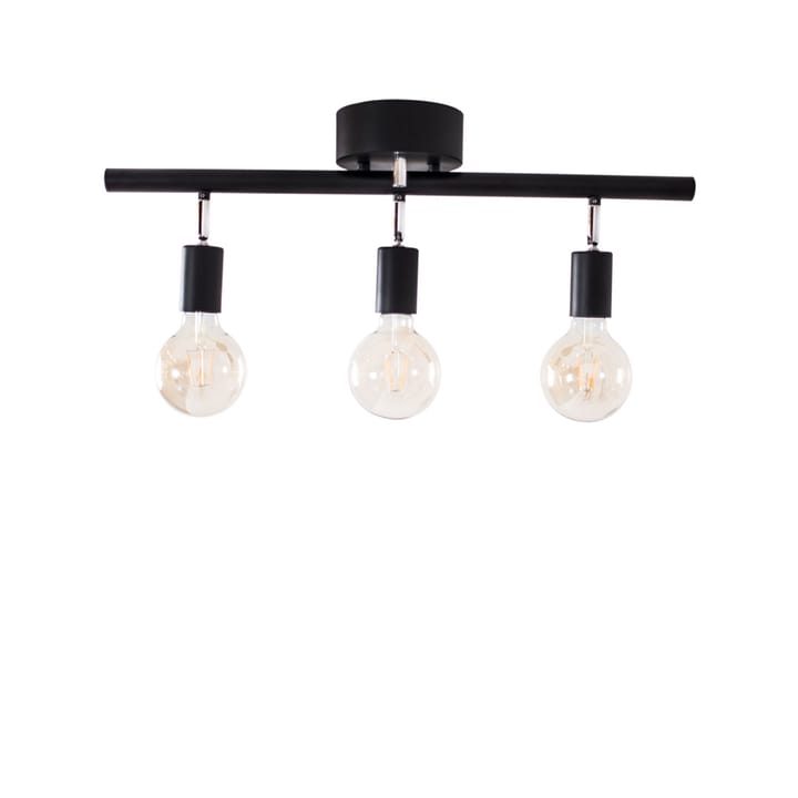 Row ceiling lamp - Black matte - By Rydéns