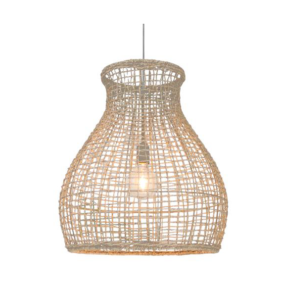 By Rydéns Seagrass Ceiling Lamp 55 cm Brown | Scandinavian Design | Ceiling lights | Brown