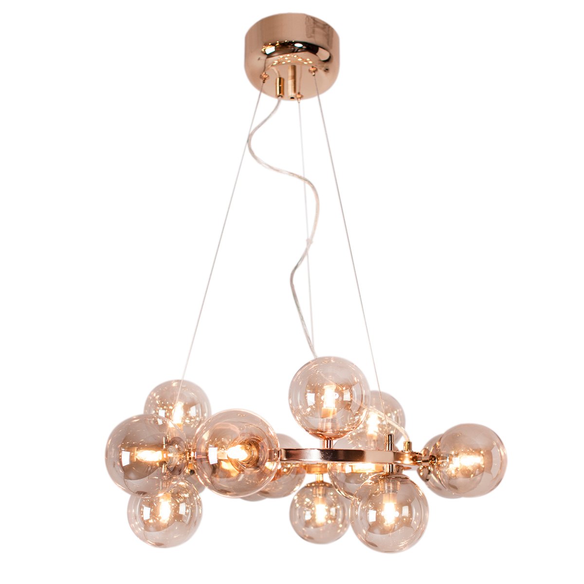 By Rydéns Splendor ceiling lamp amber | Scandinavian Design | Pendant lamps | Yellow