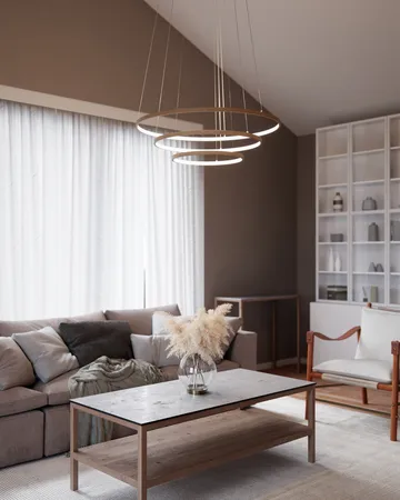 Trione ceiling light Ø80 cm - Nature - By Rydéns