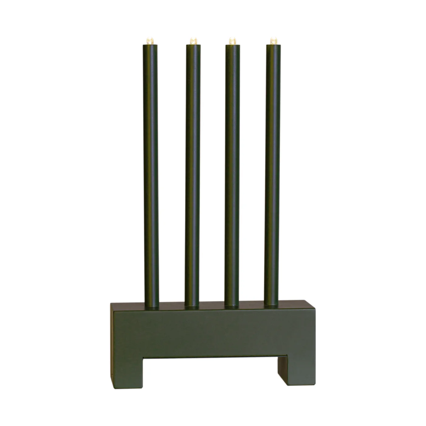 Twinkle advent candle holder, Dark green By Rydéns