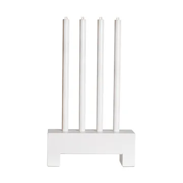 Twinkle advent candle holder - White - By Rydéns
