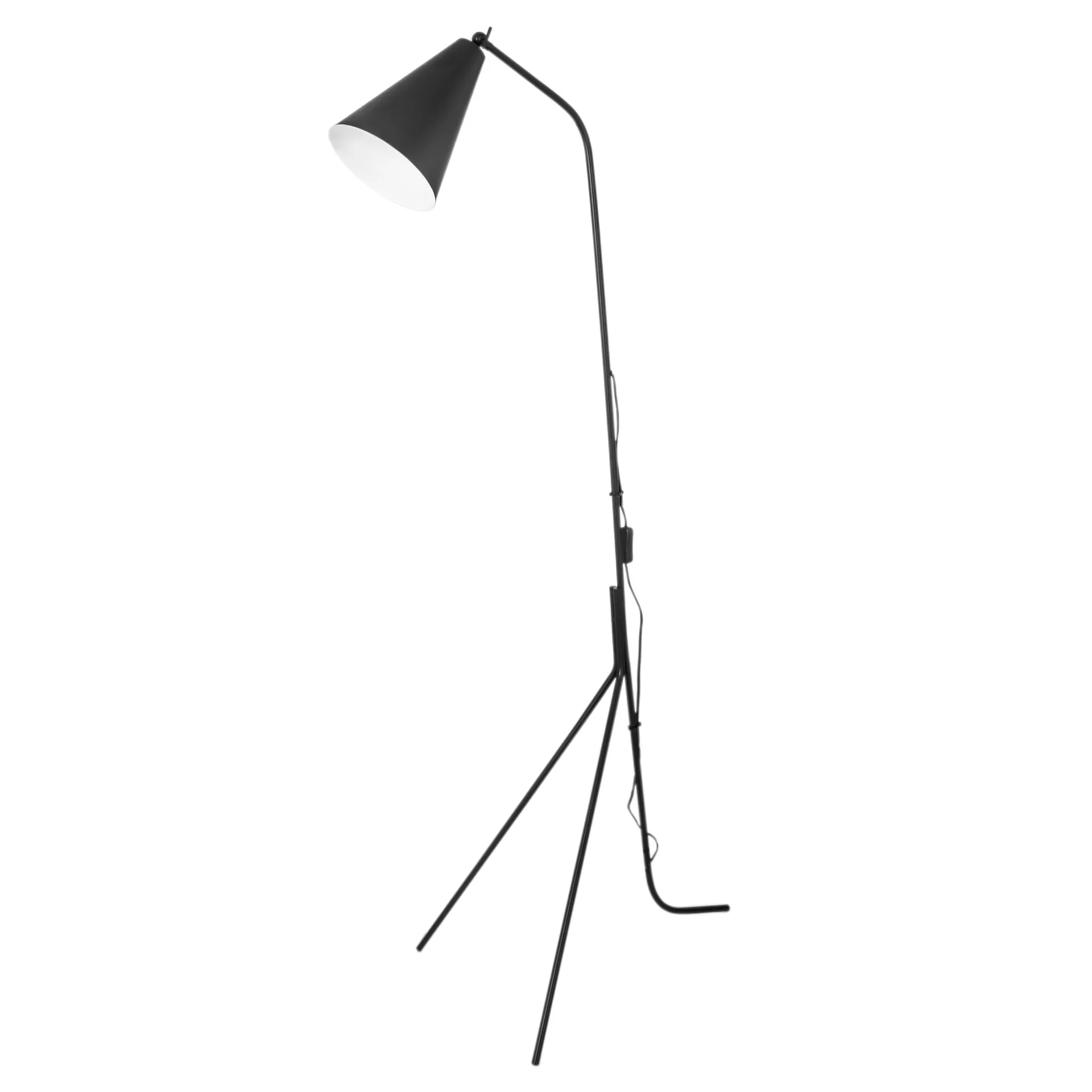 Yukon floor lamp, matte black By Rydéns