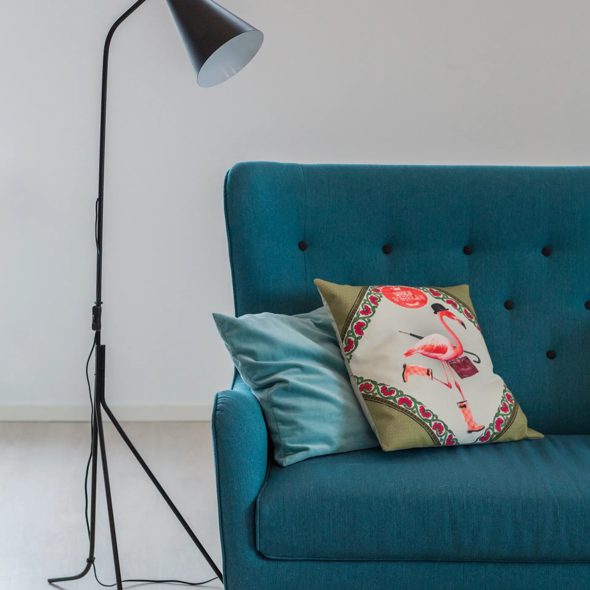 Yukon floor lamp, matte black By Rydéns