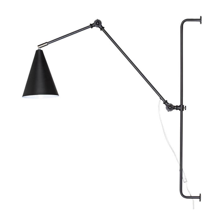 Yukon wall lamp long - Matte black - By Rydéns