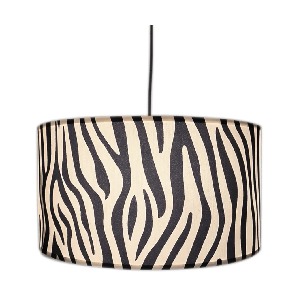 Zany Zebra ceiling lamp, Black-white, Ø50 cm By Rydéns