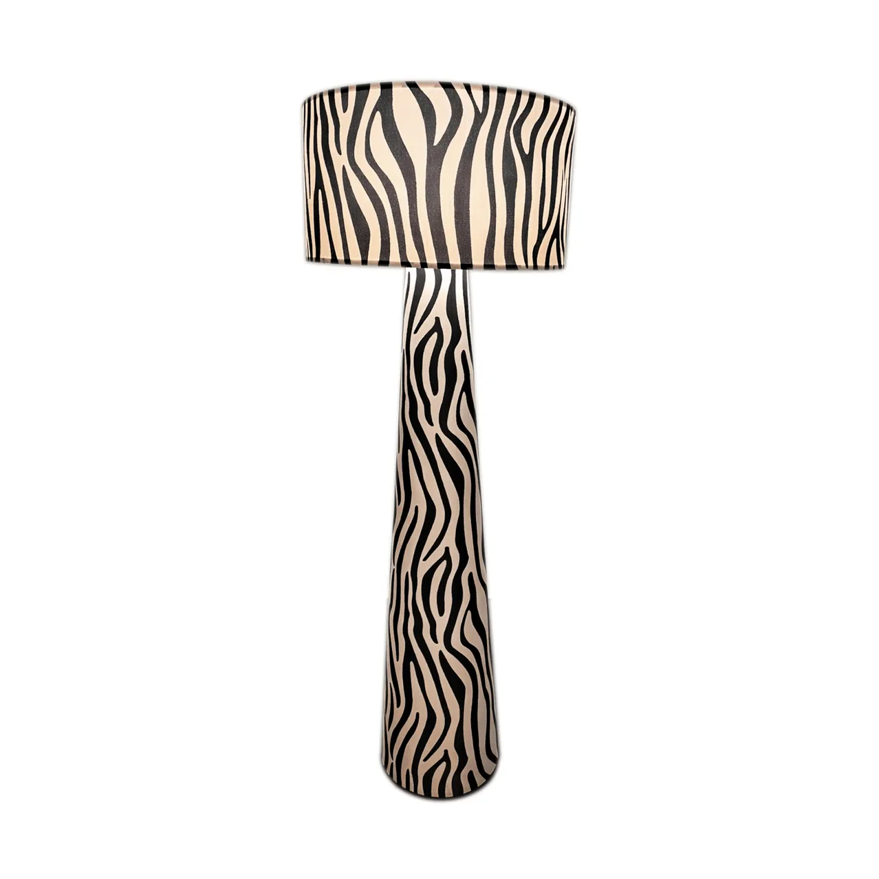 Zany Zebra floor lamp, Black-white, 144 cm By Rydéns