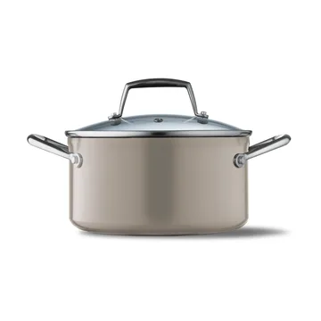 Vivian pot aluminum 3.1 L - Beige - By Tareq Taylor