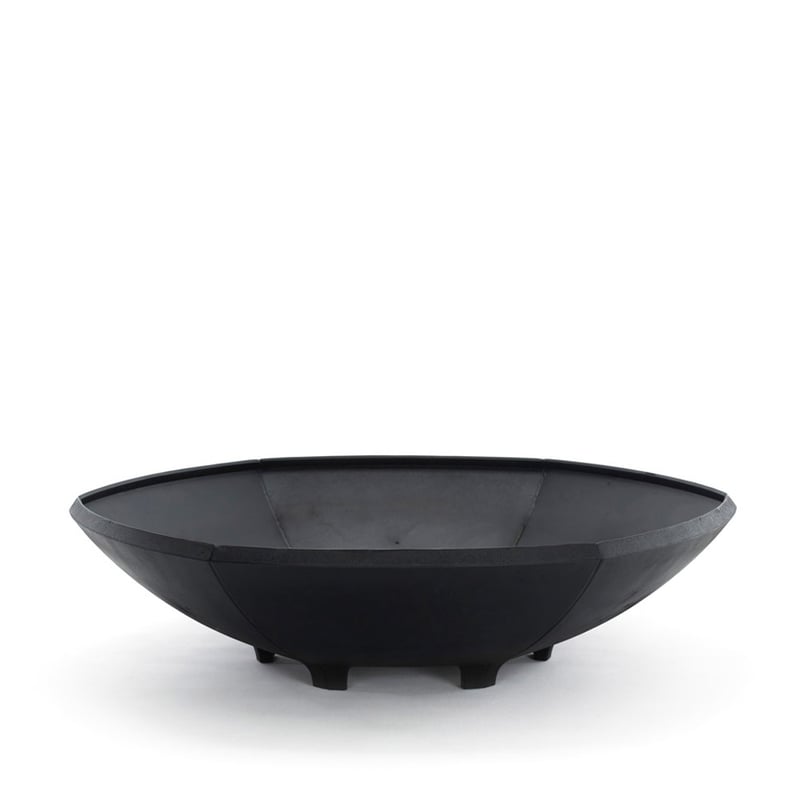Byarums bruk Blom plant pot Black, wide