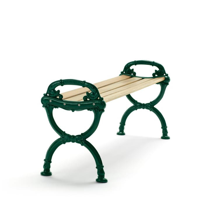 Byarum Bench - Pine impregnation, green stand - Byarums bruk