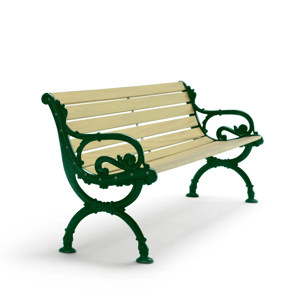 Byarum sofa, Pine impregnation, green stand, 155 cm Byarums bruk