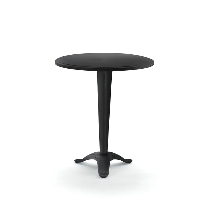 Calais coffee table - Black, black stand, small foot - Byarums bruk