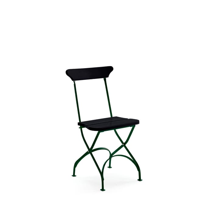 Classic No.2 chair - Black, green stand - Byarums bruk