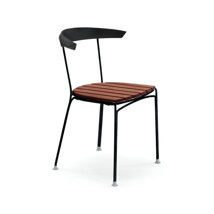 Dover chair - Mahogany oil, black stand - Byarums bruk