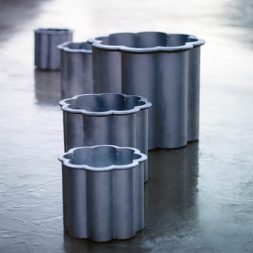 Gråsippa plant pot - Aluminum sand-casted, no. 1 Ø33 cm - Byarums bruk