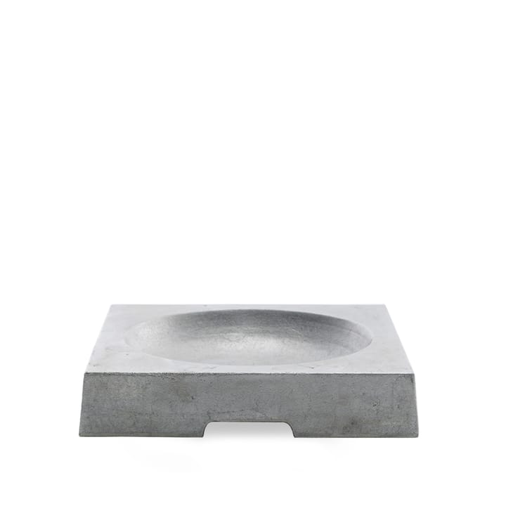 Kvadrat birdbath - Aluminum sand-casted - Byarums bruk