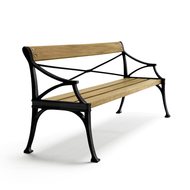 Lessebo sofa - Oak oil, black stand - Byarums bruk