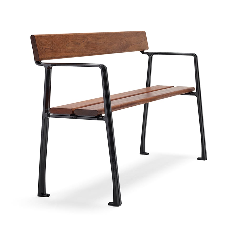 Byarums bruk Piccolo sofa Mahogany, black stand | Scandinavian Design | Brown