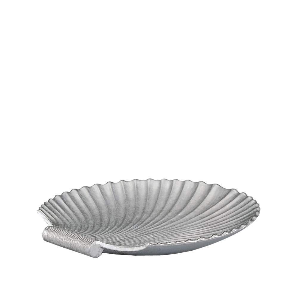 Byarums bruk Shell bird bath Aluminum | Scandinavian Design | Silver-coloured