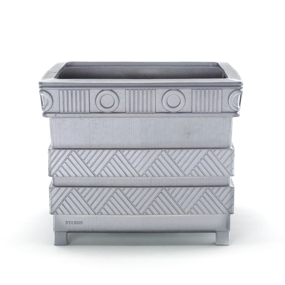 Byarums bruk Sofiero plant pot Aluminum | Scandinavian Design | Flower pots | Silver-coloured