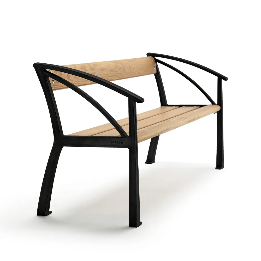 Byarums bruk Vasa sofa Oak oil, black stand | Scandinavian Design | Beige