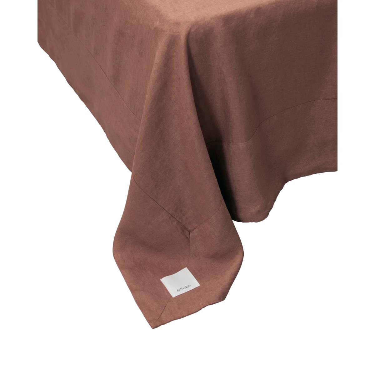 byNORD Bed Skirt Gunhild 280x280 cm Berry | Scandinavian Design | Valances |