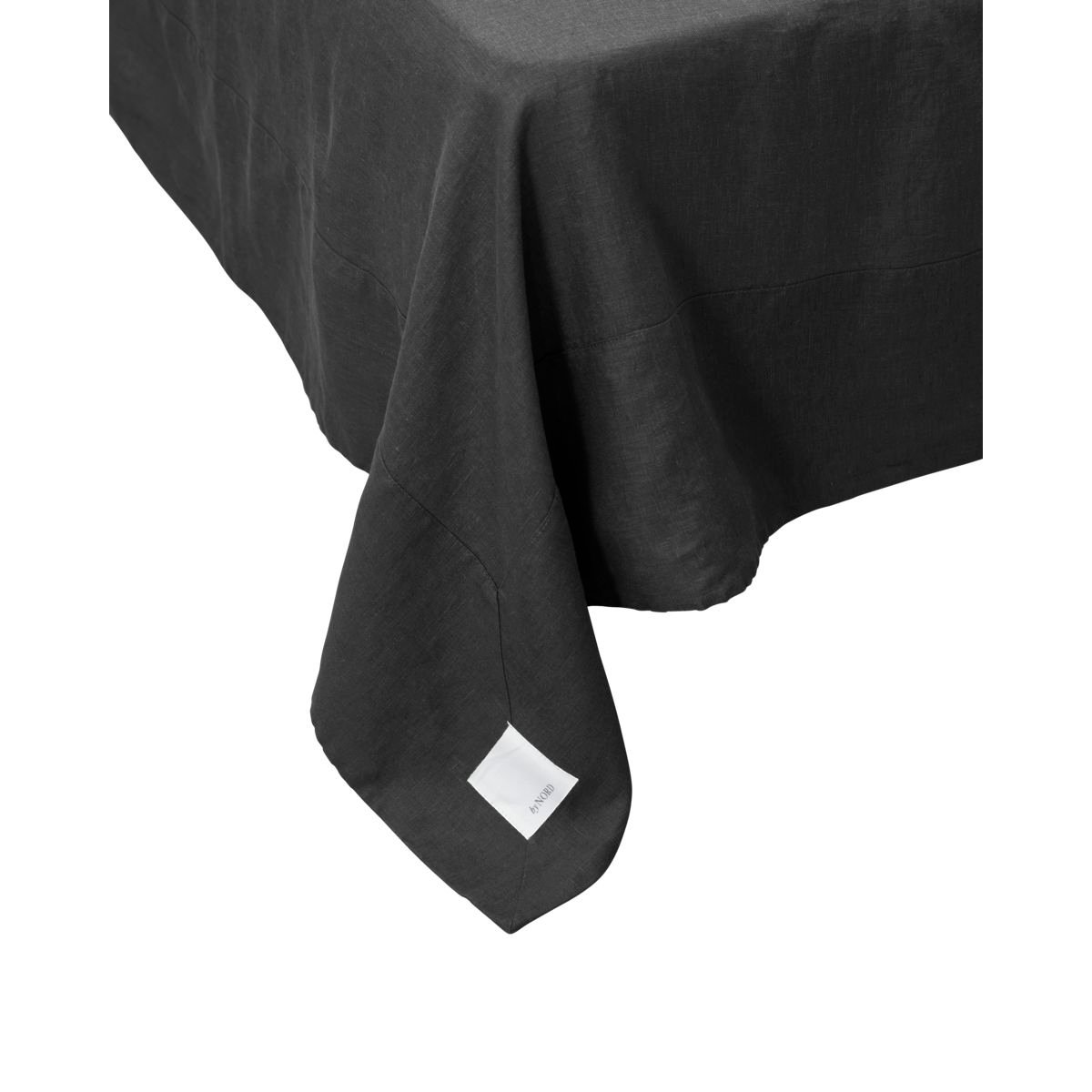 byNORD Bed Skirt Gunhild 280x280 cm Coal | Scandinavian Design | Valances |