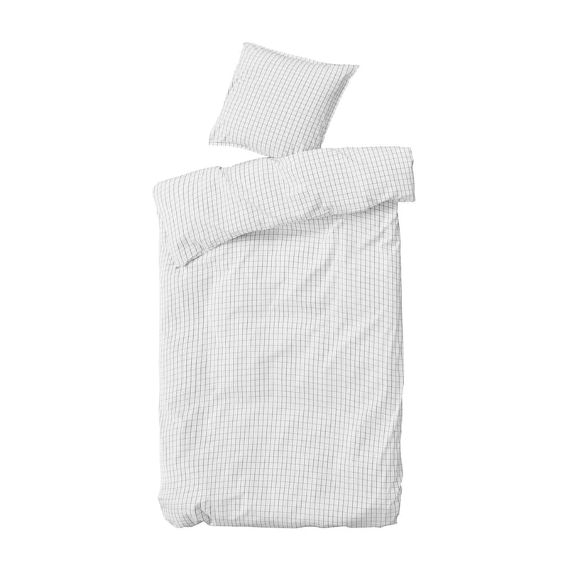 byNORD Bedding Erika 210x150 cm Snow w. coal