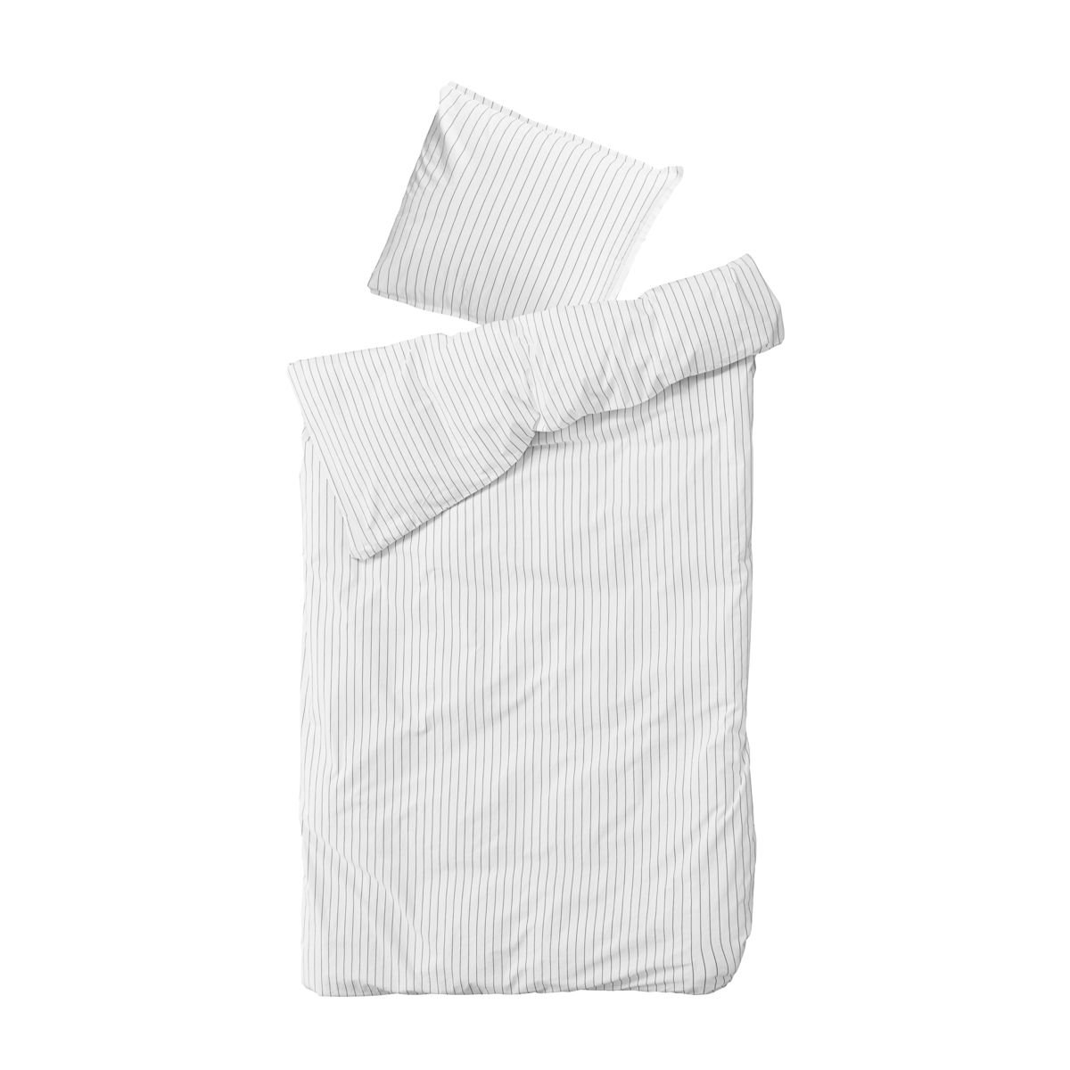 byNORD Bedding set Dagny Snow w. coal | Scandinavian Design | Duvet covers |