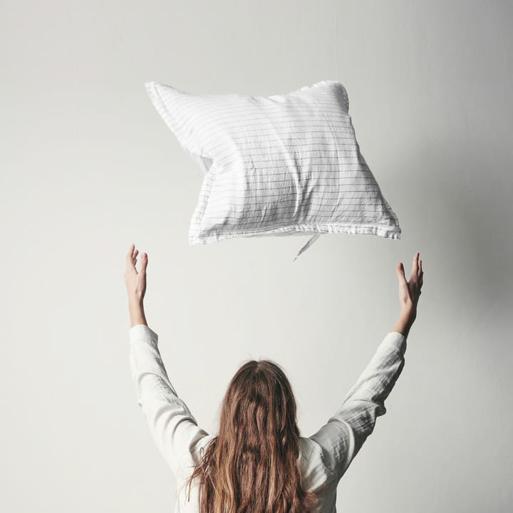 Dagny pillowcase 50x60 cm, Snow-coal byNORD