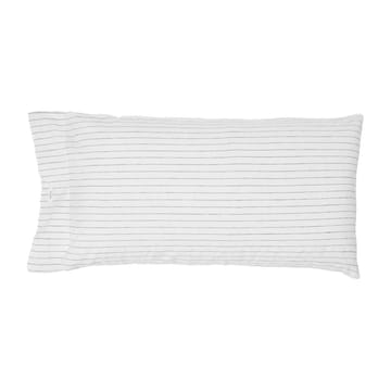 Gunhild pillowcase 50x90 cm - Snow-coal - byNORD