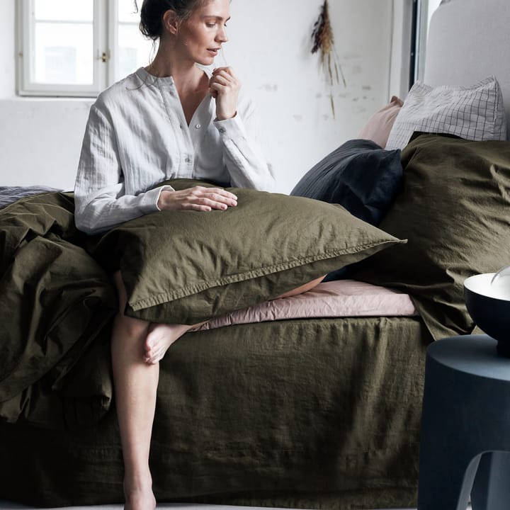 Ingrid pillowcase 50x60 cm - Bark - byNORD