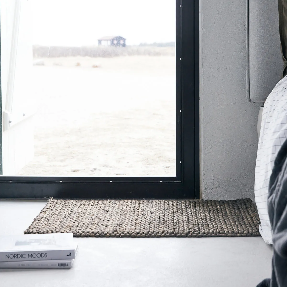 Sigrid rug 60x90 cm, Bark byNORD