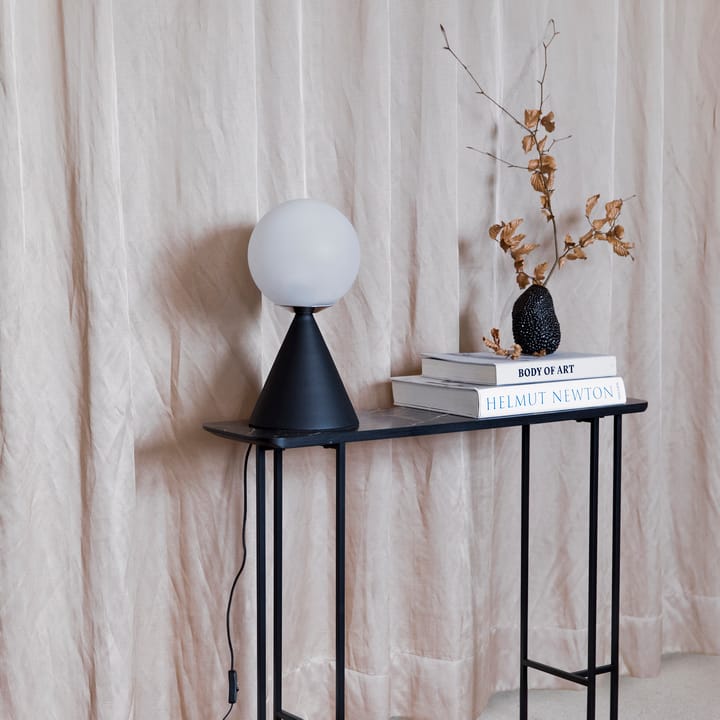 Airi table lamp 41 cm - black-white - Byon