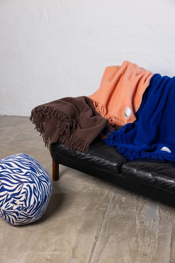Anima cushion Ø35 cm - Zebra-blue - Byon