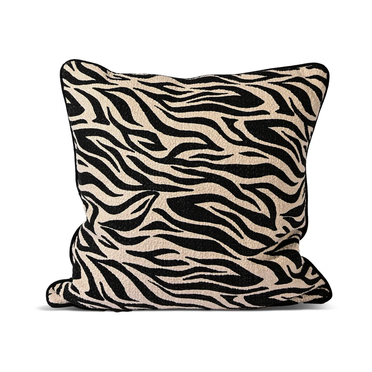 Byon Anima cushion M 50x50 cm Zebra-black | Scandinavian Design | Cushions | Black