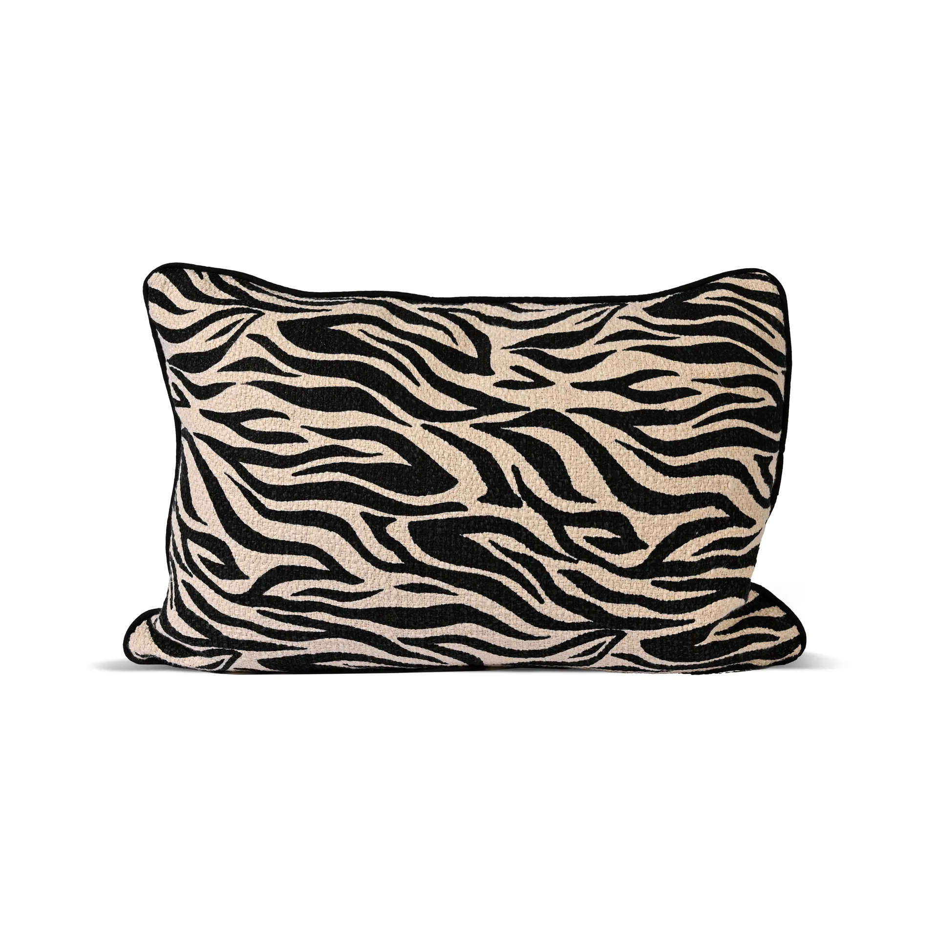 Anima pillow L 40x60 cm, Zebra-black Byon