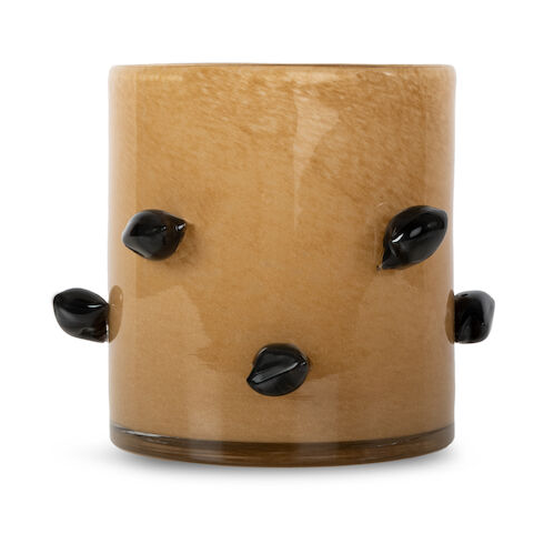 Byon Arlo lantern M o15 cm Beige-black | Scandinavian Design | Tea light holders, lanterns & candle dishes | Beige