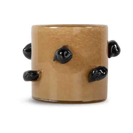 Byon Arlo lantern XS o10 cm Beige-black | Scandinavian Design | Tea light holders, lanterns & candle dishes | Beige