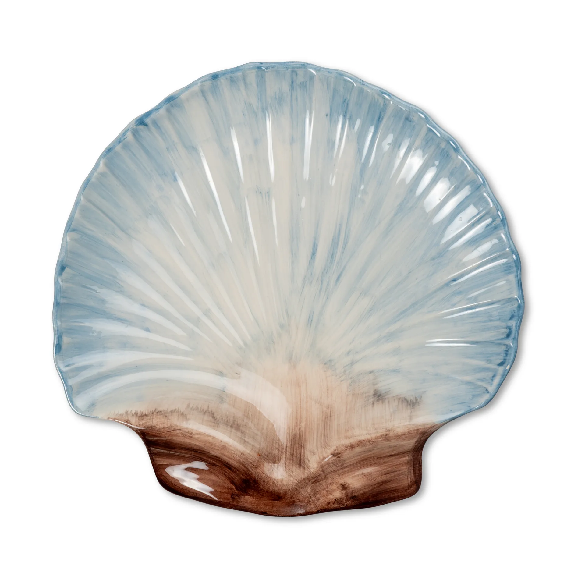 Armona serving dish 32x32.5 cm, Light blue Byon